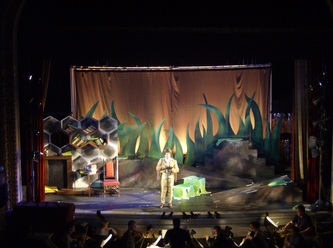 The Bug Opera set design