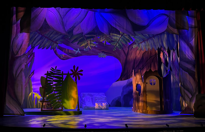 Frog and Toad set design